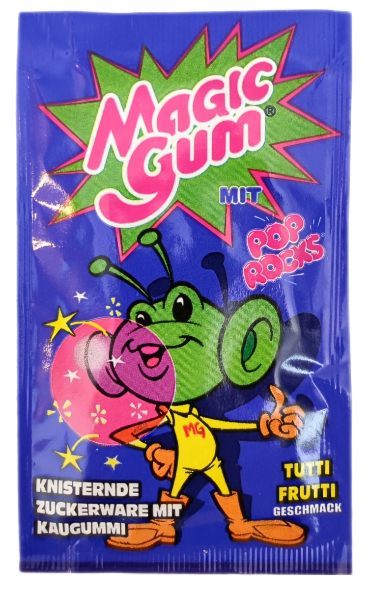 Magic Gum Tutti Frutti - der Kaugummi mit dem Knistereffekt